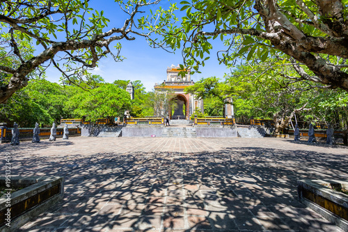 Wallpaper Mural Traditional architecture and courtyard of the Imperial Tomb of Tu Duc in Hue Torontodigital.ca