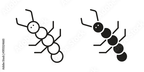 Grub icon for mobile application, button and website design.