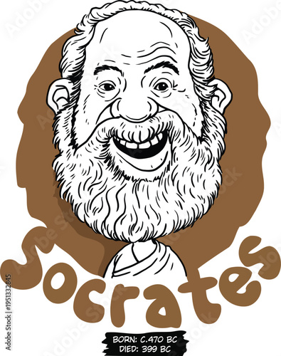 Socrates, ancient Greek philosopher, emphasized questioning, self-examination, and ethical living. Mentor to Plato, his Socratic method laid foundations for Western philosophy.