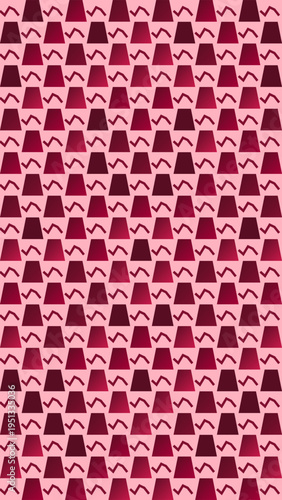 Abstract Pink and Maroon Pattern vector illustration