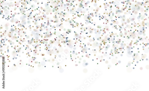 Abstract image of confetti ...