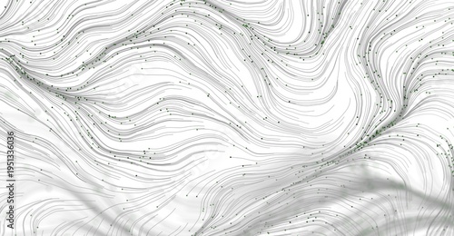 Abstract pattern with flowi...