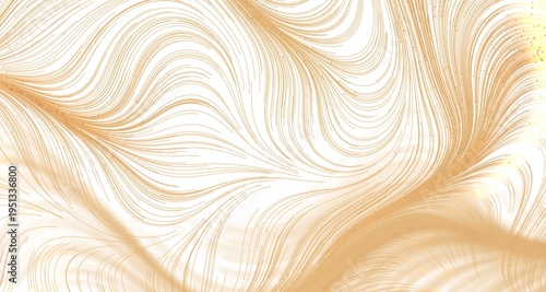 Abstract design of flowing ...