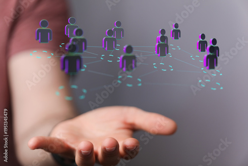 Abstract image showing inte...