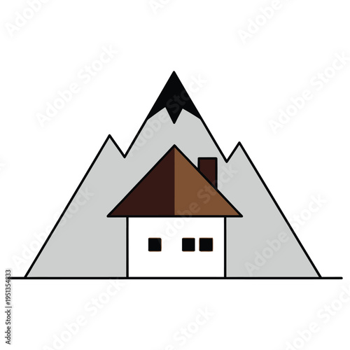 Stack of firewood logs for burning and heating purposes