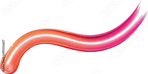 Abstract art vector illustration featuring a hot red and pink wave design with spicy chili pepper lines for a fresh vegetable spice background