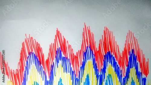 Trendy Ethnic Watercolor Pattern. Paisley Silk.