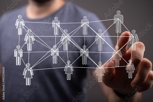 Concept of teamwork, commun...