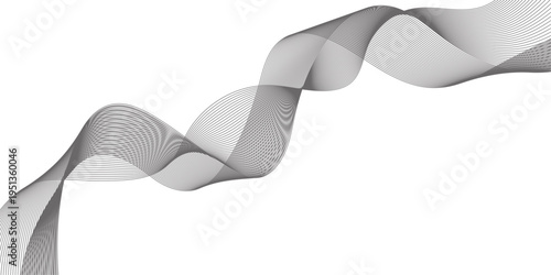 3d rendered metal pipe with smooth curves and flowing wave design on a clean background.