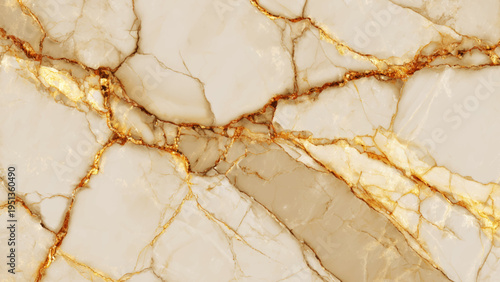 White marble texture with gold veins pattern for design and decoration purposes only