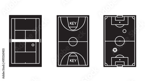 Sports Venue Diagrams For Design Concepts
