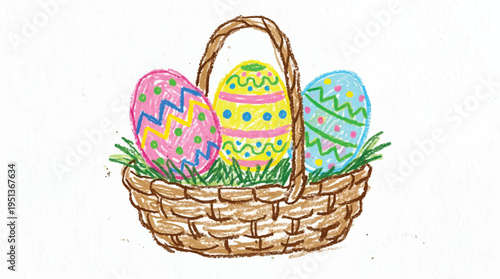 A cute gray bunny happily floating in air with colorful balloons