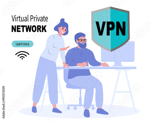 A VPN service for secure online connections and privacy protection. A VPN protects personal data on your smartphone. Virtual private network. People value the ability to communicate.