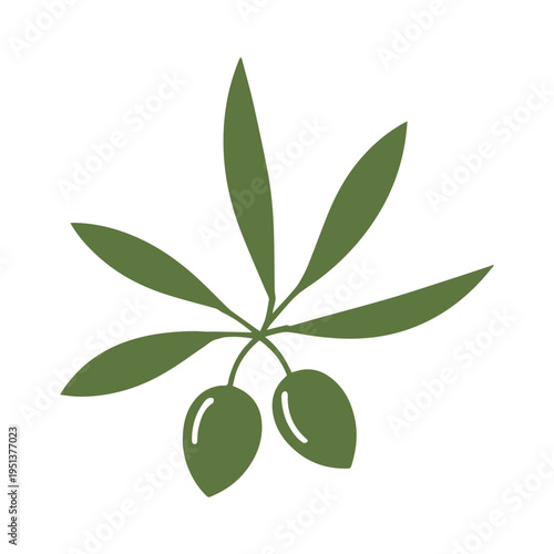 Olive harvest festival logo