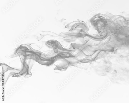 Soft foggy mist spreads evenly creating a dreamy atmospheric layer on transparent background. The texture is smooth and subtle. Perfect for cinematic scenes. PNG