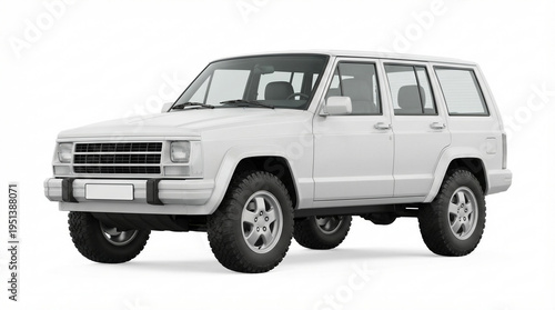 off road vehicle isolated