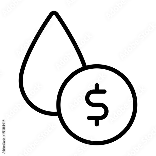 Oil icon vector. Fuel Illustration sign. Petroleum symbol. petrol logo. 