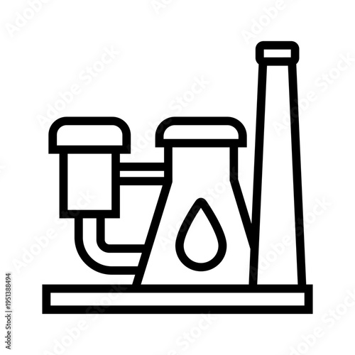 Oil icon vector. Fuel Illustration sign. Petroleum symbol. petrol logo. 