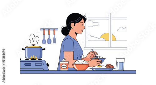 Flat vector iilustration Artwork