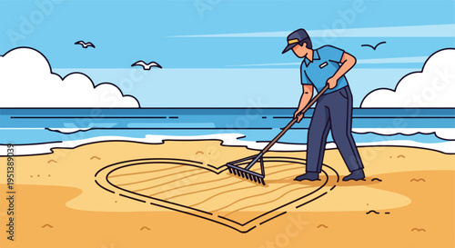 Flat vector iilustration Artwork