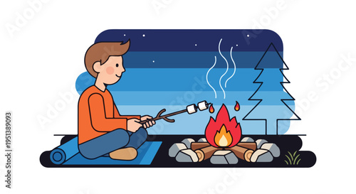 Flat vector iilustration Artwork