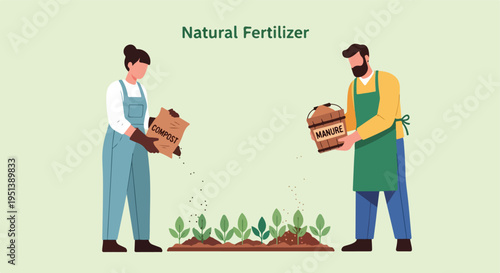 Flat vector illustration cartoon