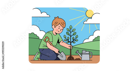 Flat Vector Illustration