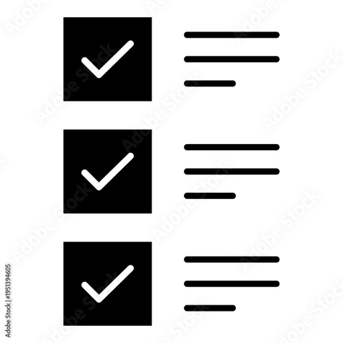 Survey icon vector. Poll Illustration sign. Questionnaire symbol. Feedback logo. 