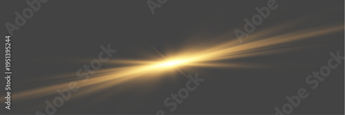 golden anamorphic streak with honey flare, horizontal saffron light beam overlay for cinematic post-production