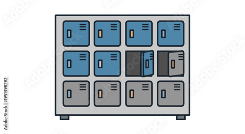 Combination Lock Secure Storage Box.