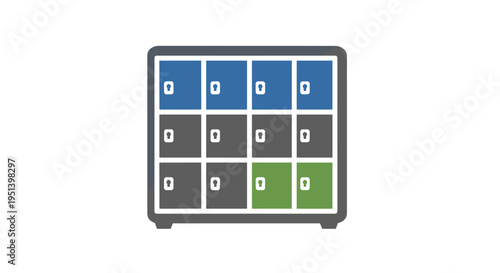 Graphic design color swatch palette.