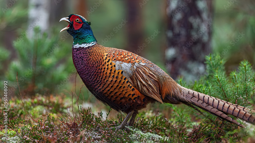 Fototapeta premium male pheasant male