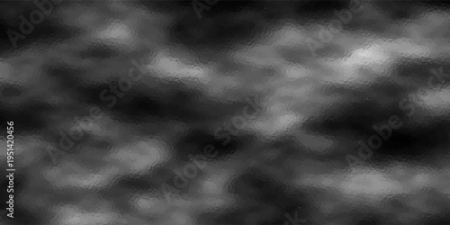 Abstract mosaic background featuring irregular hexagonal tiles in shades of blue, cyan, and white.