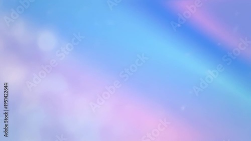 Soft and dreamy background with gradient hues of blue, purple, and hints of pink, bokeh