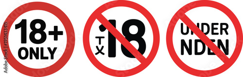 Age restriction symbols for content classification