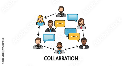 Team Collaboration: Diverse People Communicating in Network