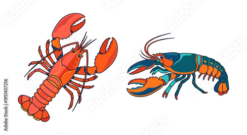 Colorful illustration of pomegranate fruits branches blossoms and scattered seeds