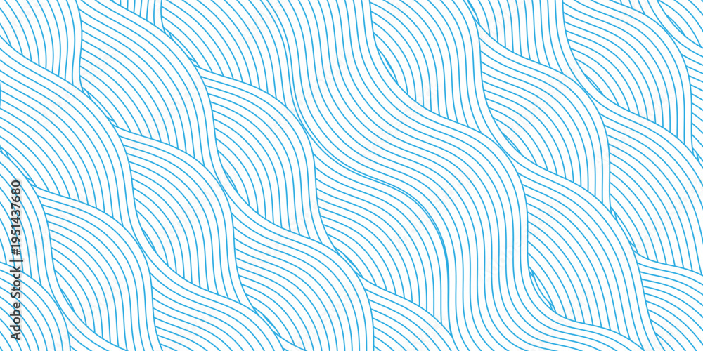Fototapeta premium Premium background design with white line pattern (texture) in luxury pastel colour. Abstract horizontal vector template