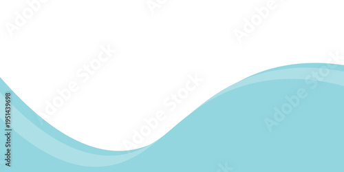 Abstract blue wave background, minimal wave design concept, vector illustration. eps10