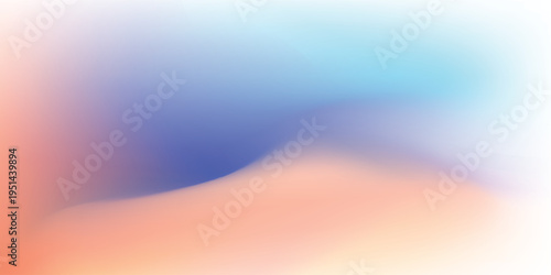 retro gradient background with blue and orange grain texture. vector illustration eps10