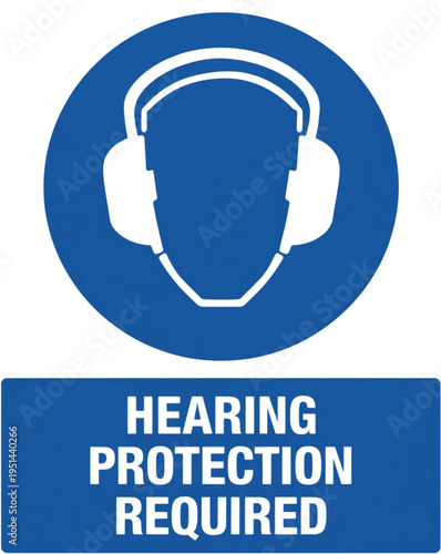 Hearing Protection Sign 