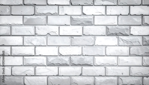 Gray-toned brick wall texture