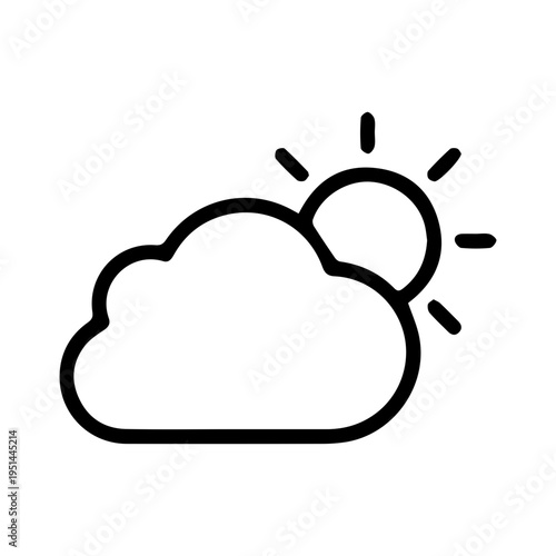 Partly Cloudy Weather Icon