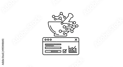 Digital Mortar and Pestle with Circuitry and Data Analytics Interface