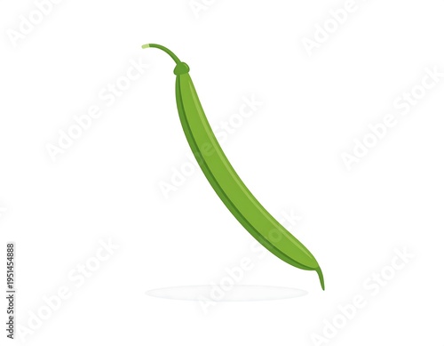 Green bean illustration