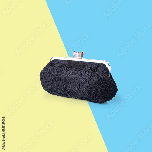 wallet. woman wallet on a background