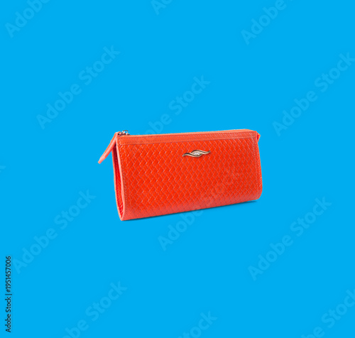 wallet. woman wallet on a background