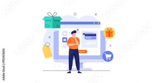 Online Shopping Decision Dilemma: Customer Considering E-commerce Purchase, Payment Options, and Delivery