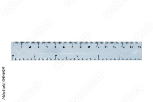 Canvastavla Clear ruler showing measurements in inches and centimeters precisely aligned iso