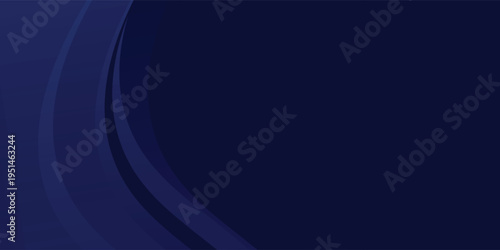 Experience the modern elegance of the abstract gradient wave background. Its dark blue waves create a captivating atmosphere